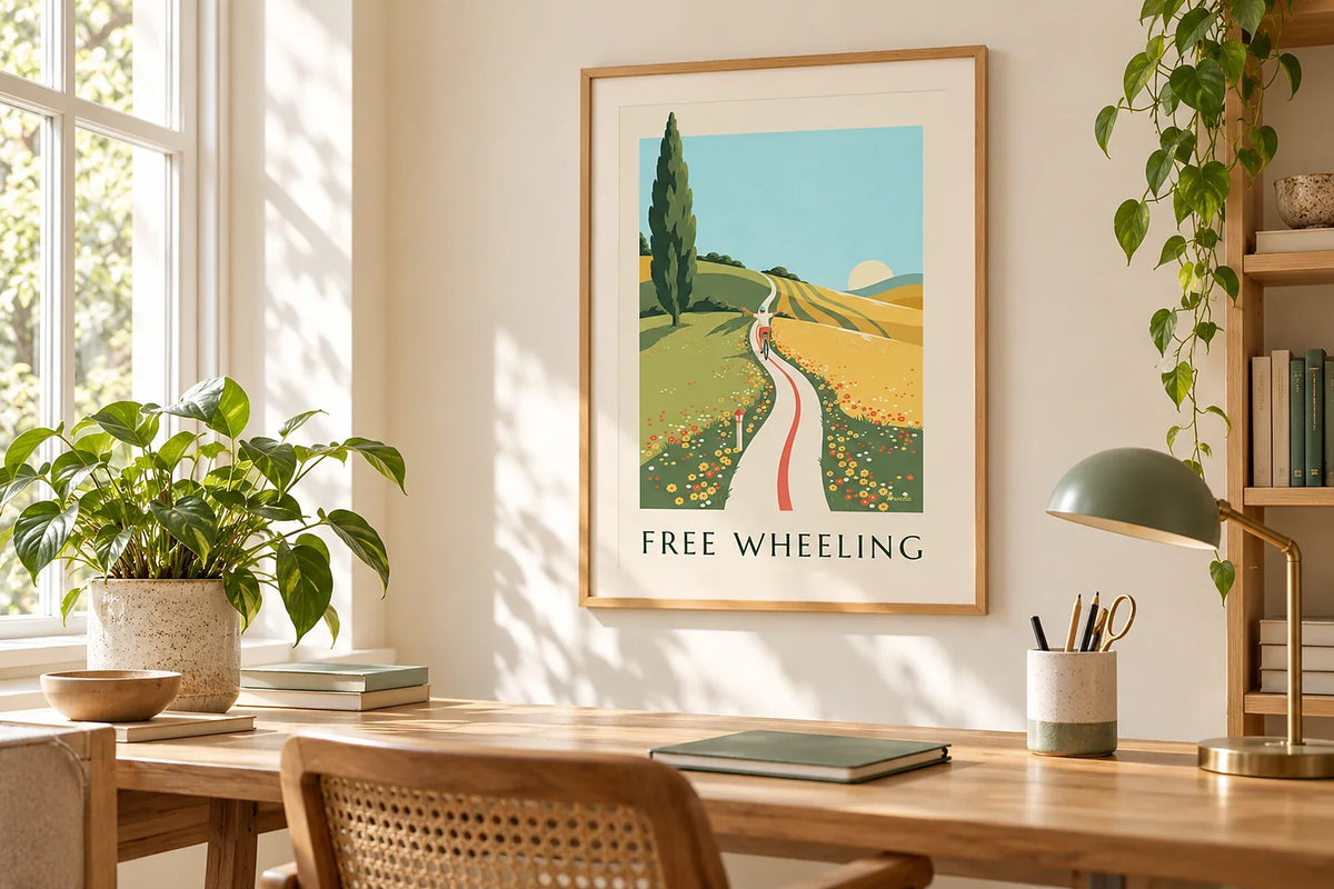 Décorer un bureau avec des affiches qui inspirent