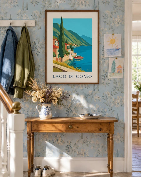 Affiches Dolce Vita : affiche de la collection encadrée dans un intérieur
